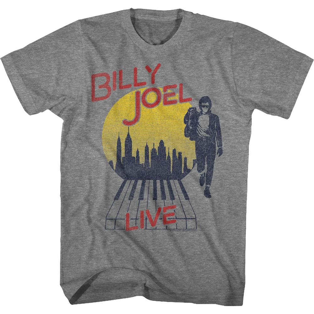 Live Silhouette Billy Joel Tshirt